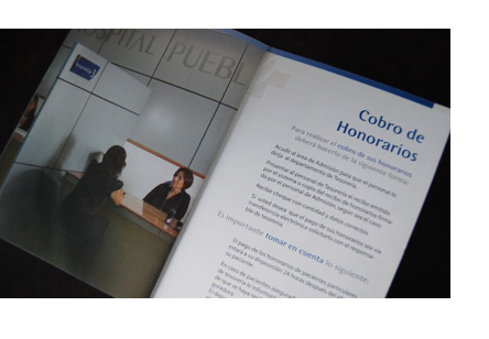 Dise&ntilde;o Editorial - Procesos M&eacute;dicos Hospital Puebla