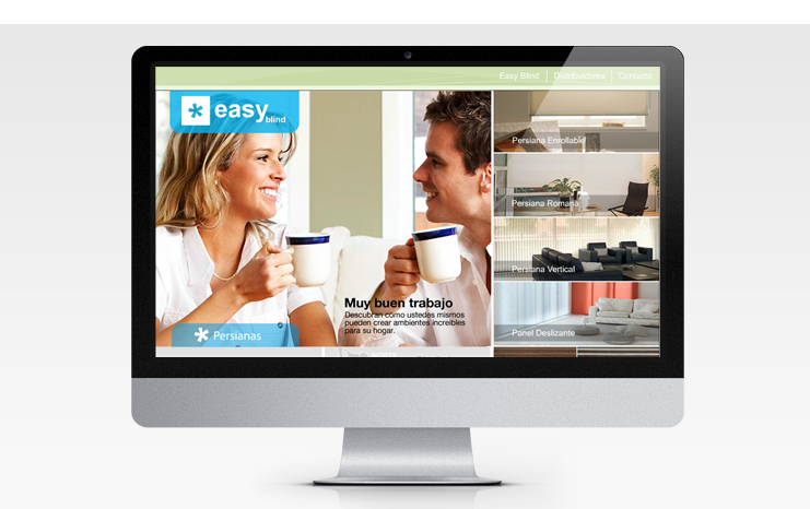 Dise&ntilde;o web - Easy Blind