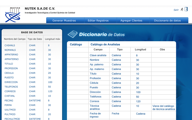 Dise&ntilde;o de sitio web - Nutek